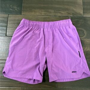 Men's Purple Workout Shorts